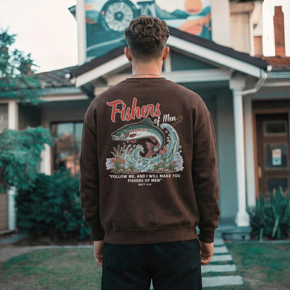 Fisher Of Men Christian Matt 4-19 Unisex Sweatshirt