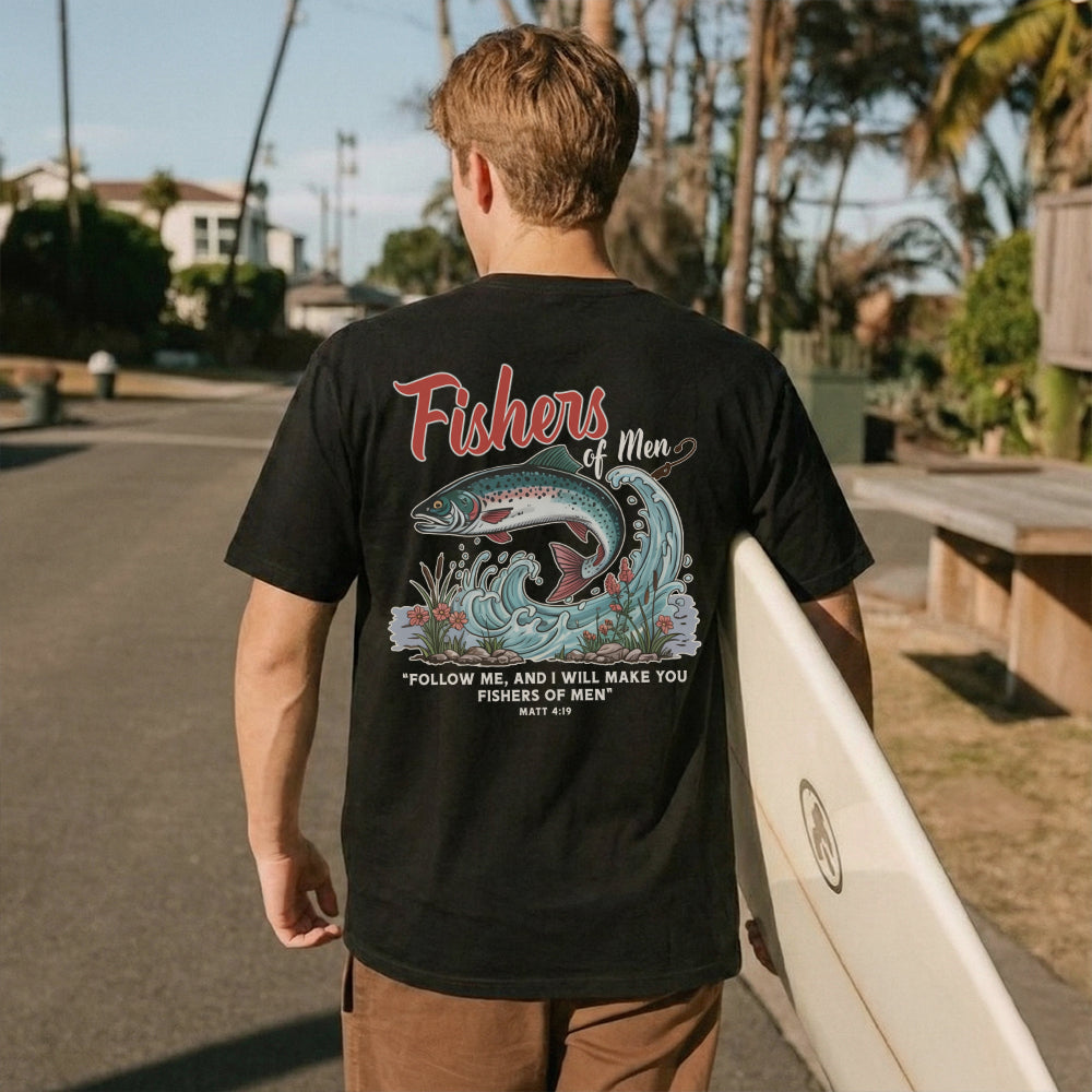 Fisher Of Men Christian Matt 4-19 Unisex T-shirt