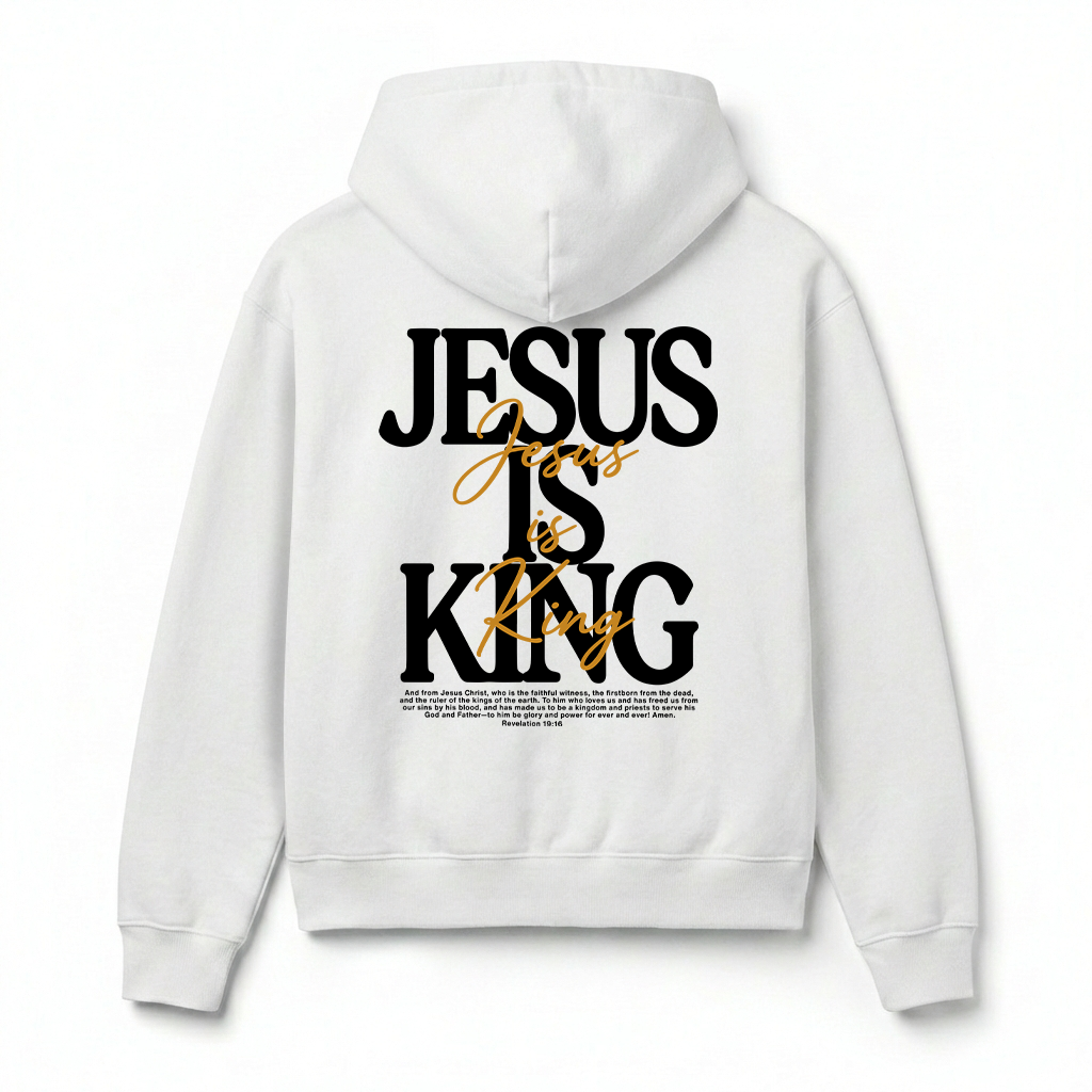 Jesus Is King Christian Unisex Hoodie