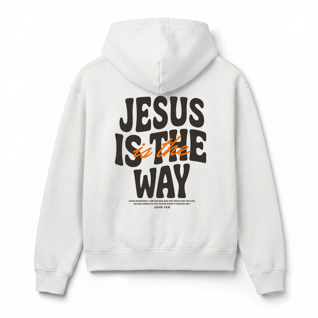 Jesus Is The Way Christian Unisex Hoodie