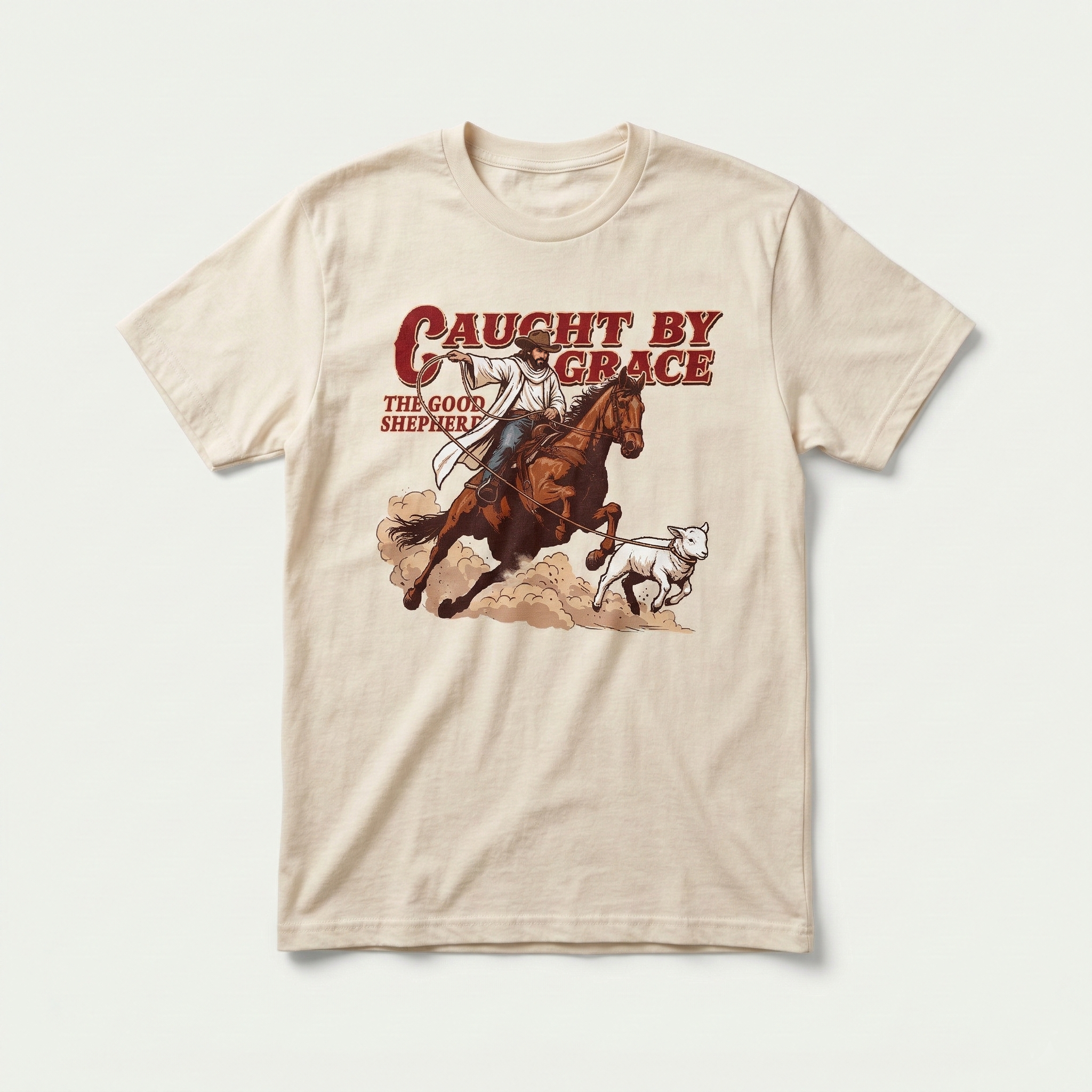 Caught By Grace Christian Unisex T-shirt