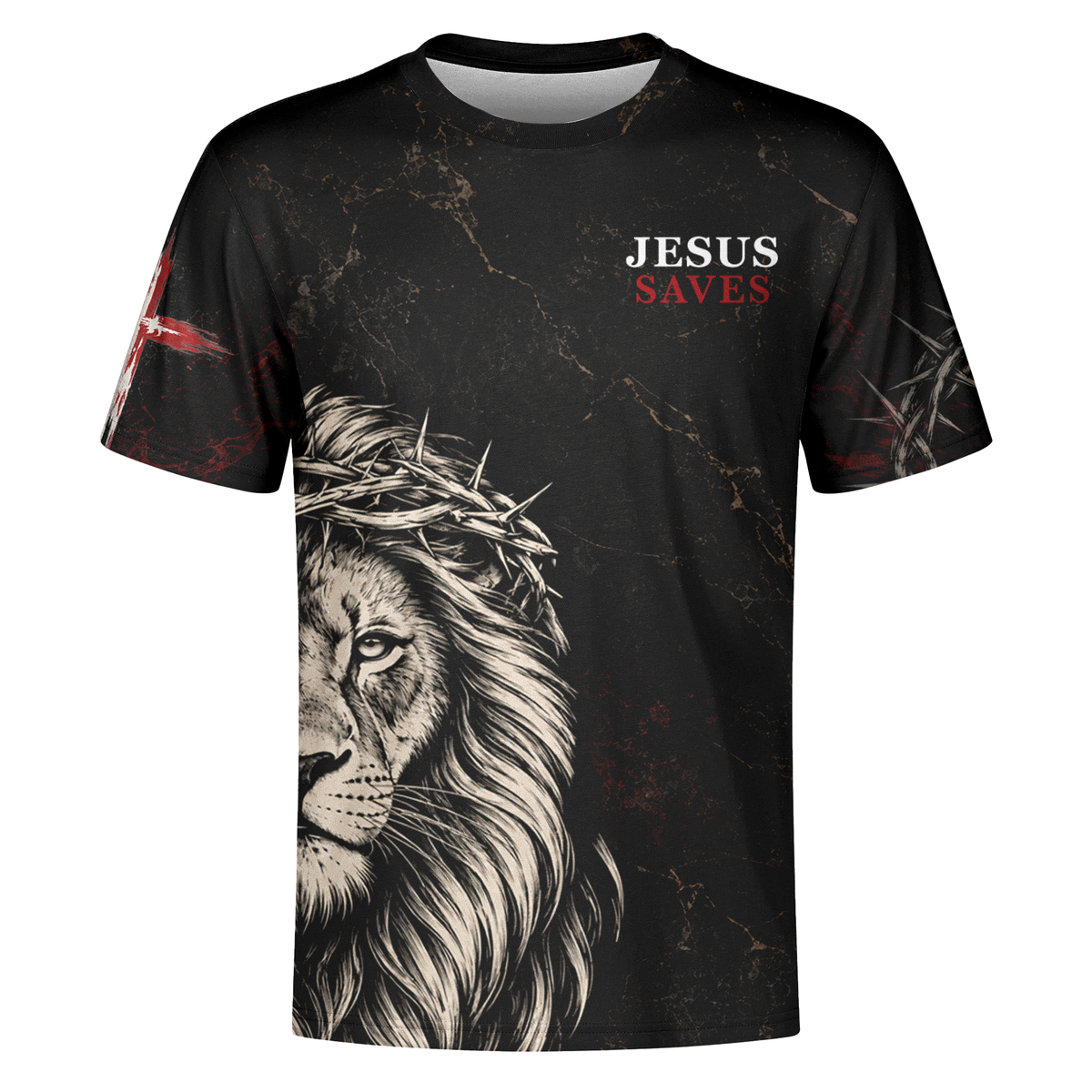 Jesus Saves AOP T-shirt