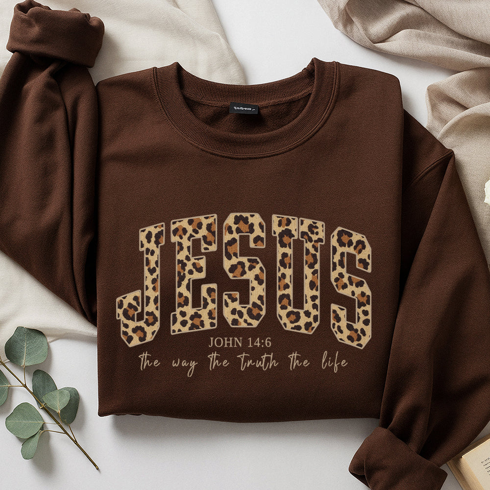 Jesus The Way The Truth The Life Unisex Sweatshirt