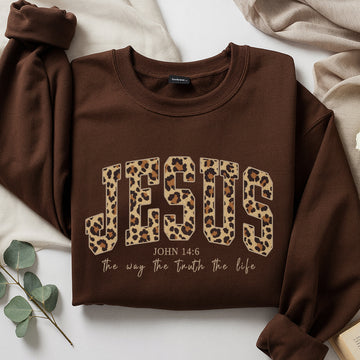 Jesus The Way The Truth The Life Unisex Sweatshirt
