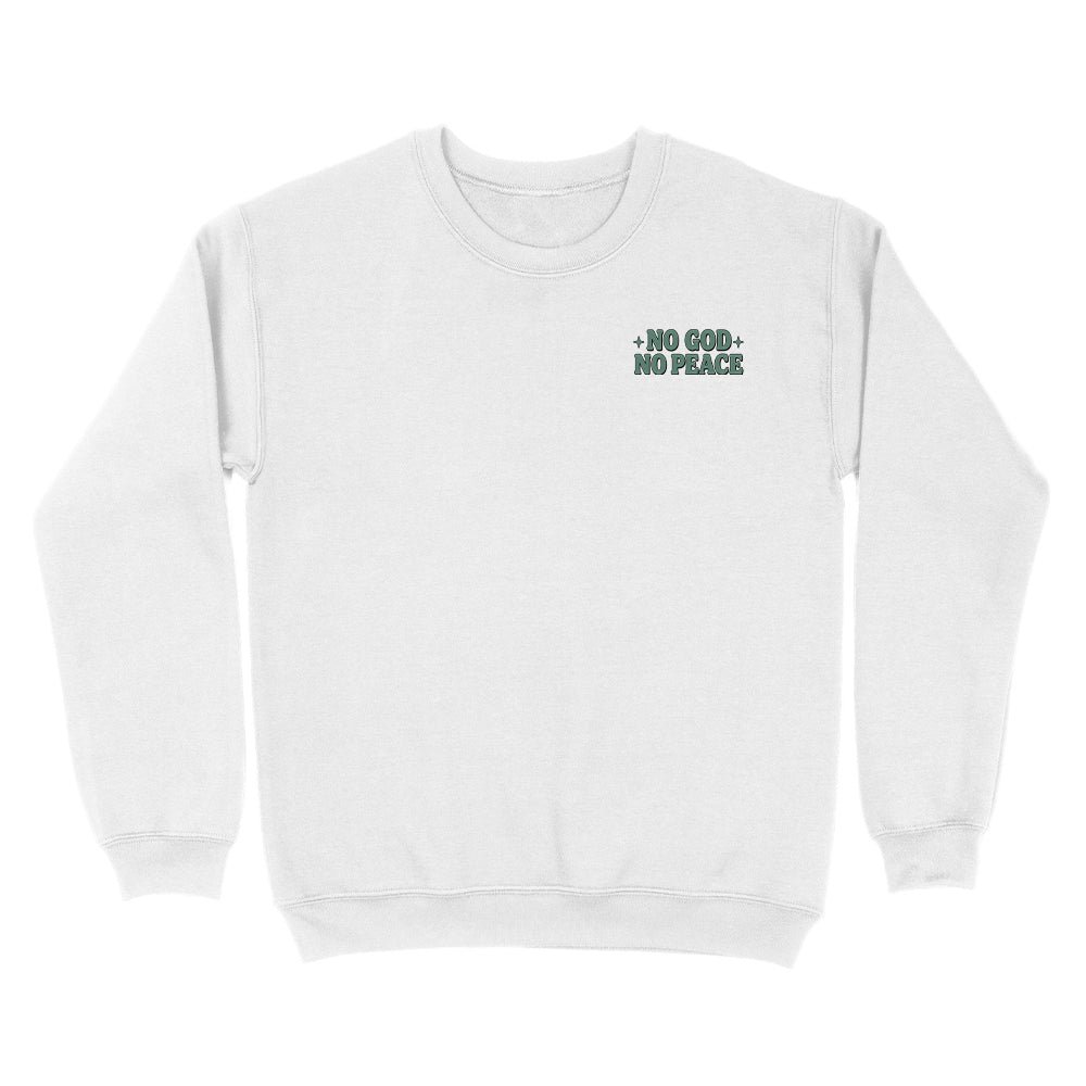 Know God Know Peace Christian Unisex Sweatshirt