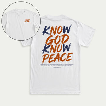 Know God Know Peace S2 Christian Unisex T-shirt