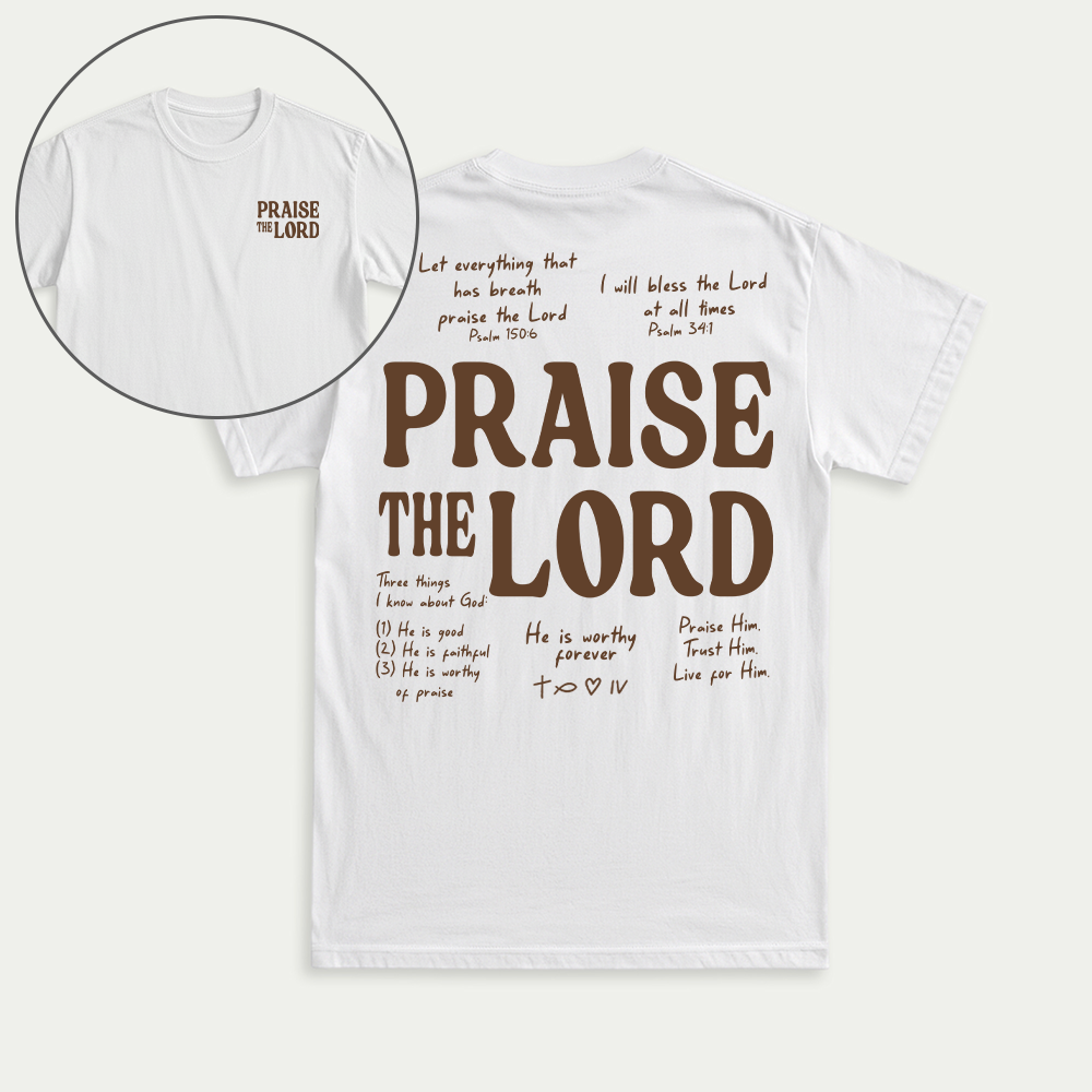 Praise The Lord Christian Unisex T-shirt