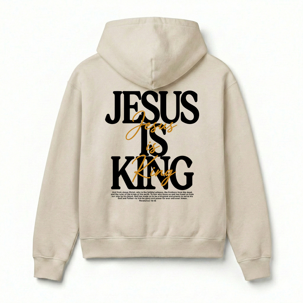 Jesus Is King Christian Unisex Hoodie