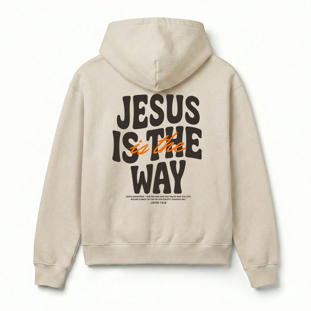 Jesus Is The Way Christian Unisex Hoodie
