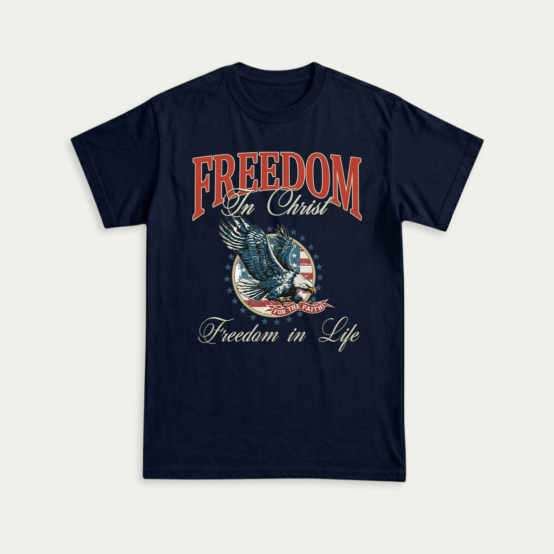Freedom in Christ Freedom in Life Christian Unisex T-shirt