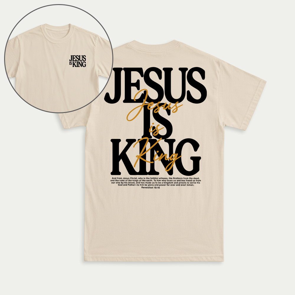 Jesus Is King Christian Unisex T-shirt