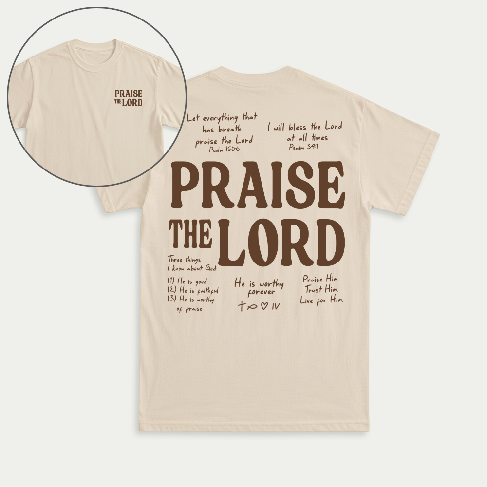 Praise The Lord Christian Unisex T-shirt