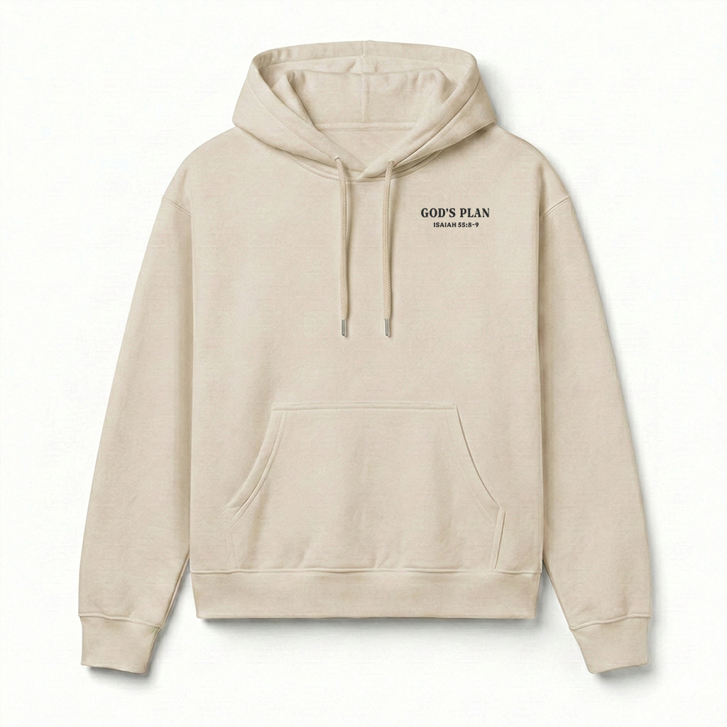 Your Plan God's Plan Christian Unisex Hoodie