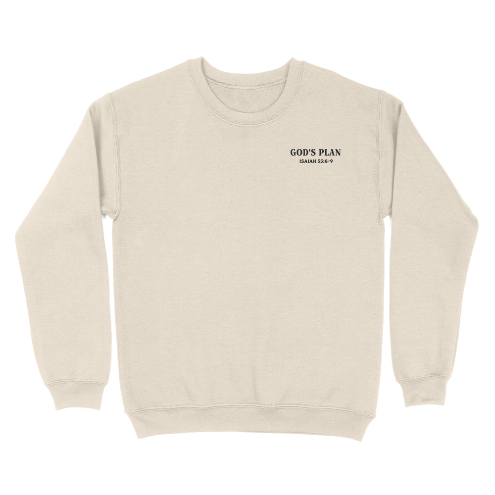 Your Plan God's Plan Christian Unisex Sweatshirt
