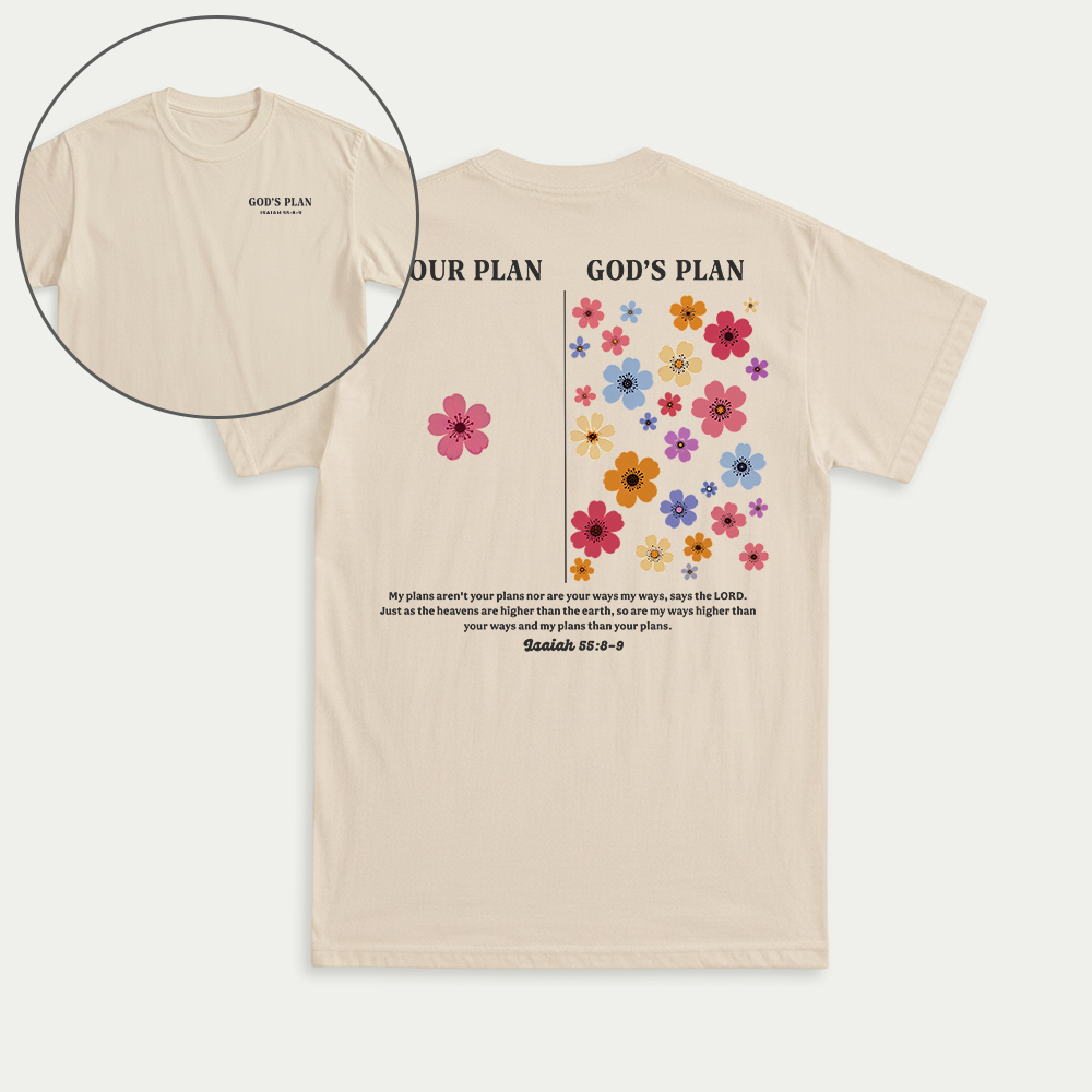 Your Plan God's Plan Christian Unisex T-shirt