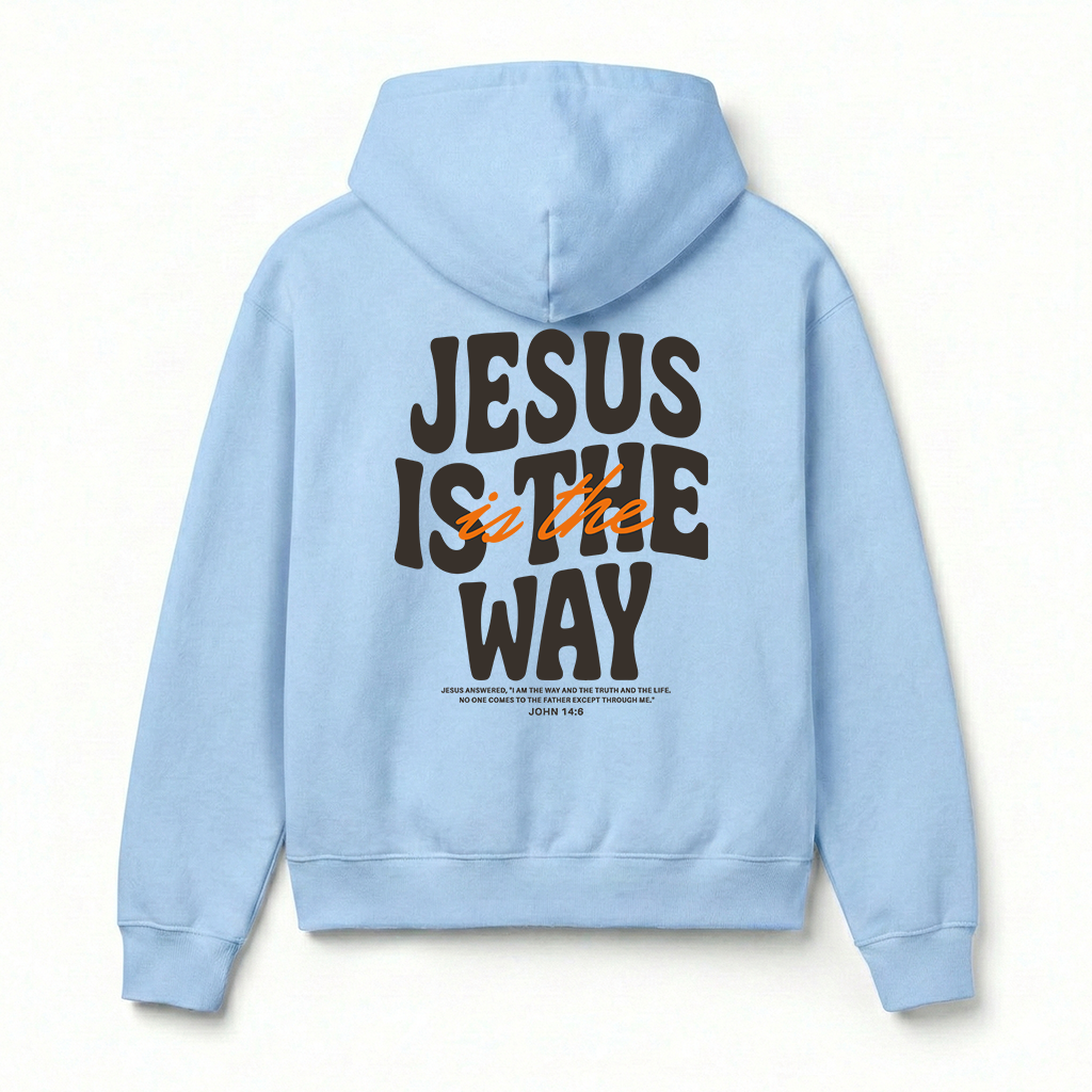 Jesus Is The Way Christian Unisex Hoodie