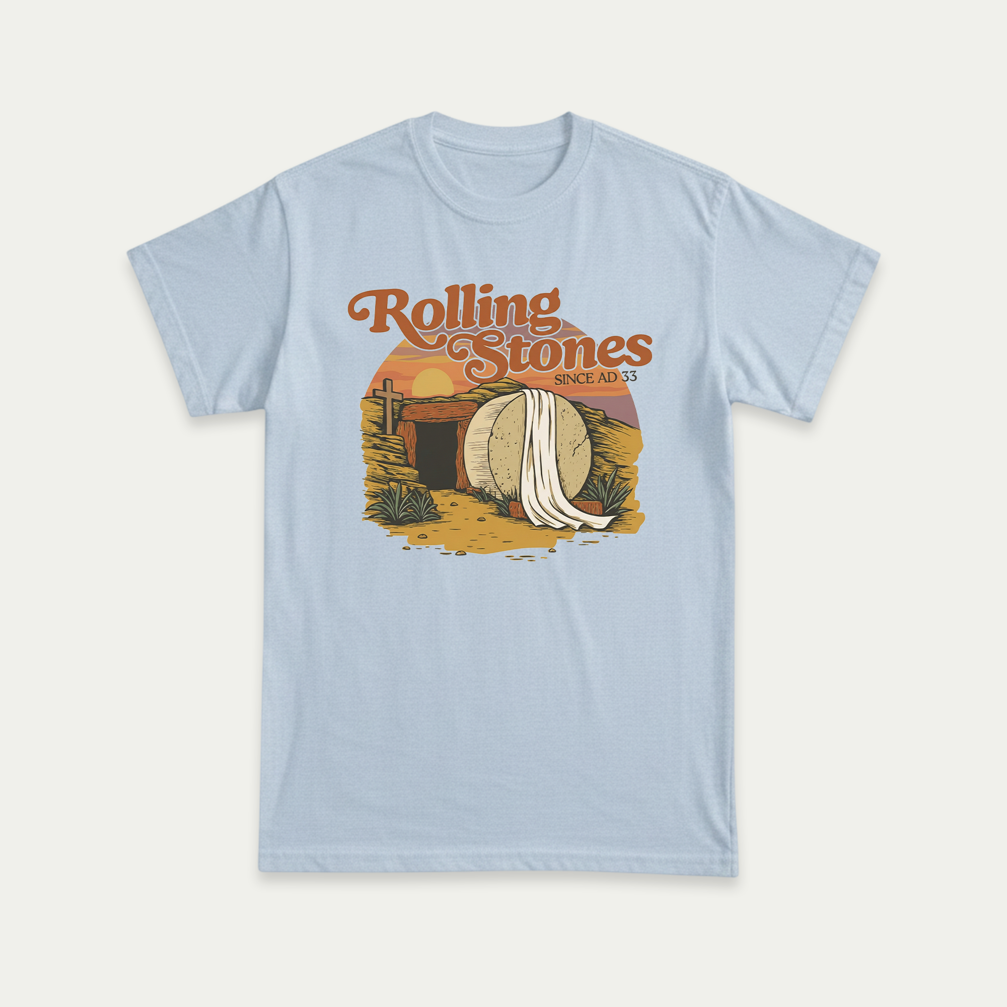 The Stone Was Rolled Away Christian Unisex T-shirt