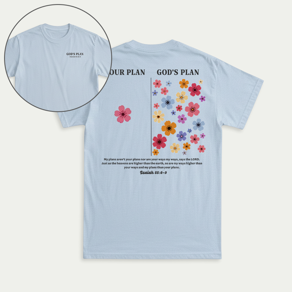 Your Plan God's Plan Christian Unisex T-shirt