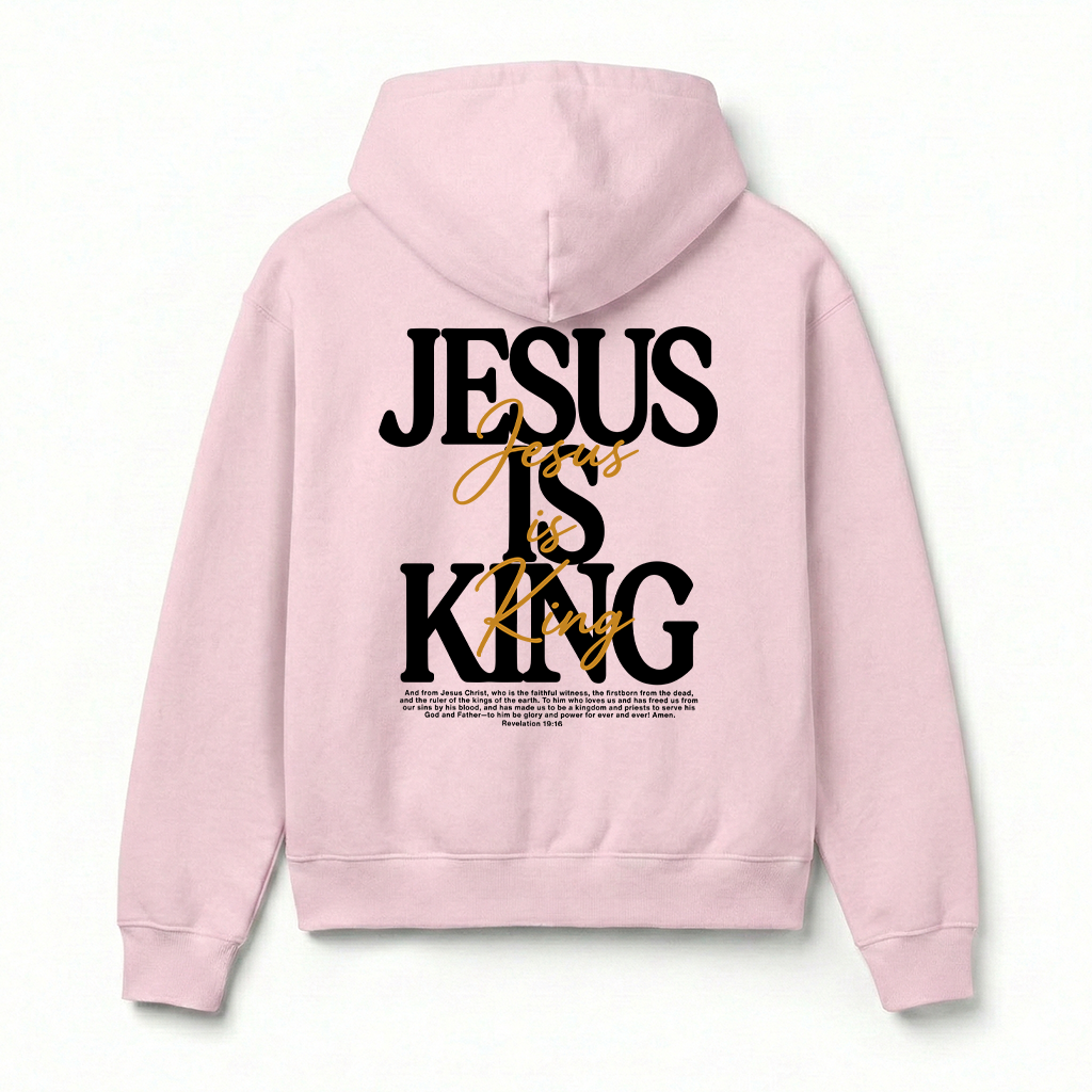 Jesus Is King Christian Unisex Hoodie