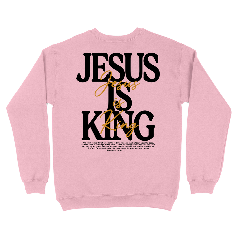 Jesus Is King Christian Unisex Sweatshirt