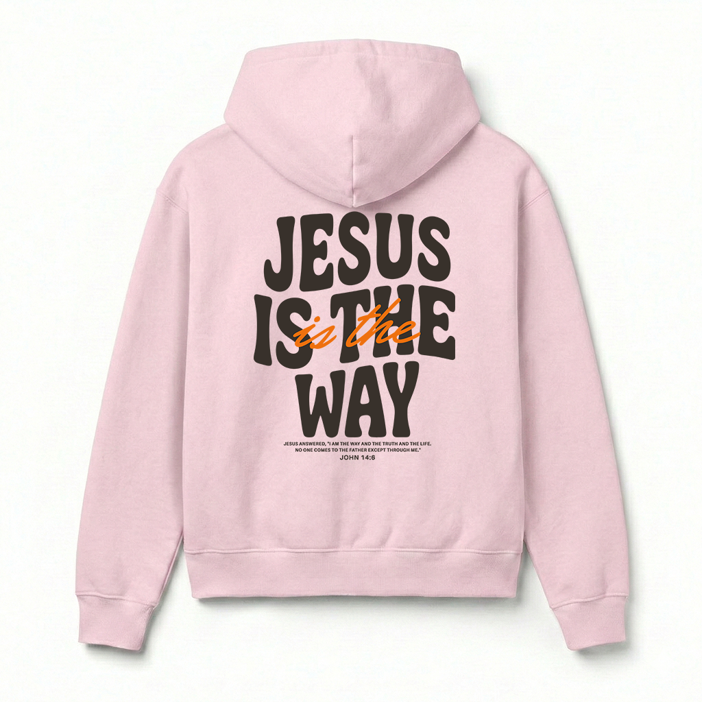 Jesus Is The Way Christian Unisex Hoodie