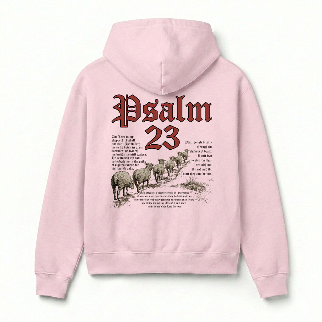 Psalm 23 Christian Unisex Hoodie