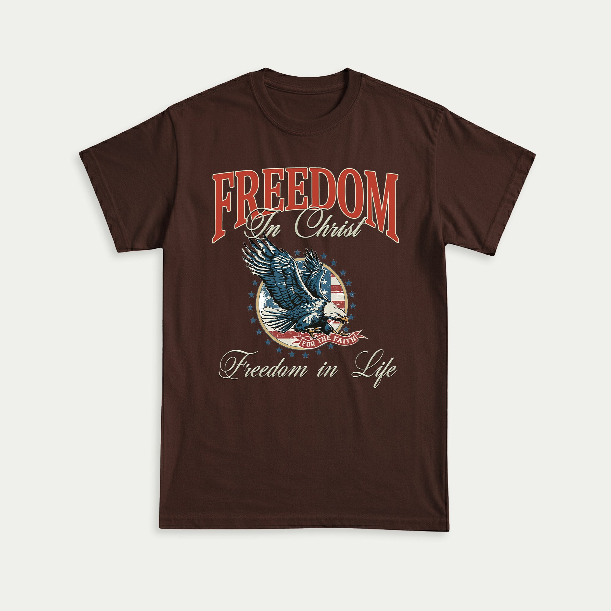 Freedom in Christ Freedom in Life Christian Unisex T-shirt