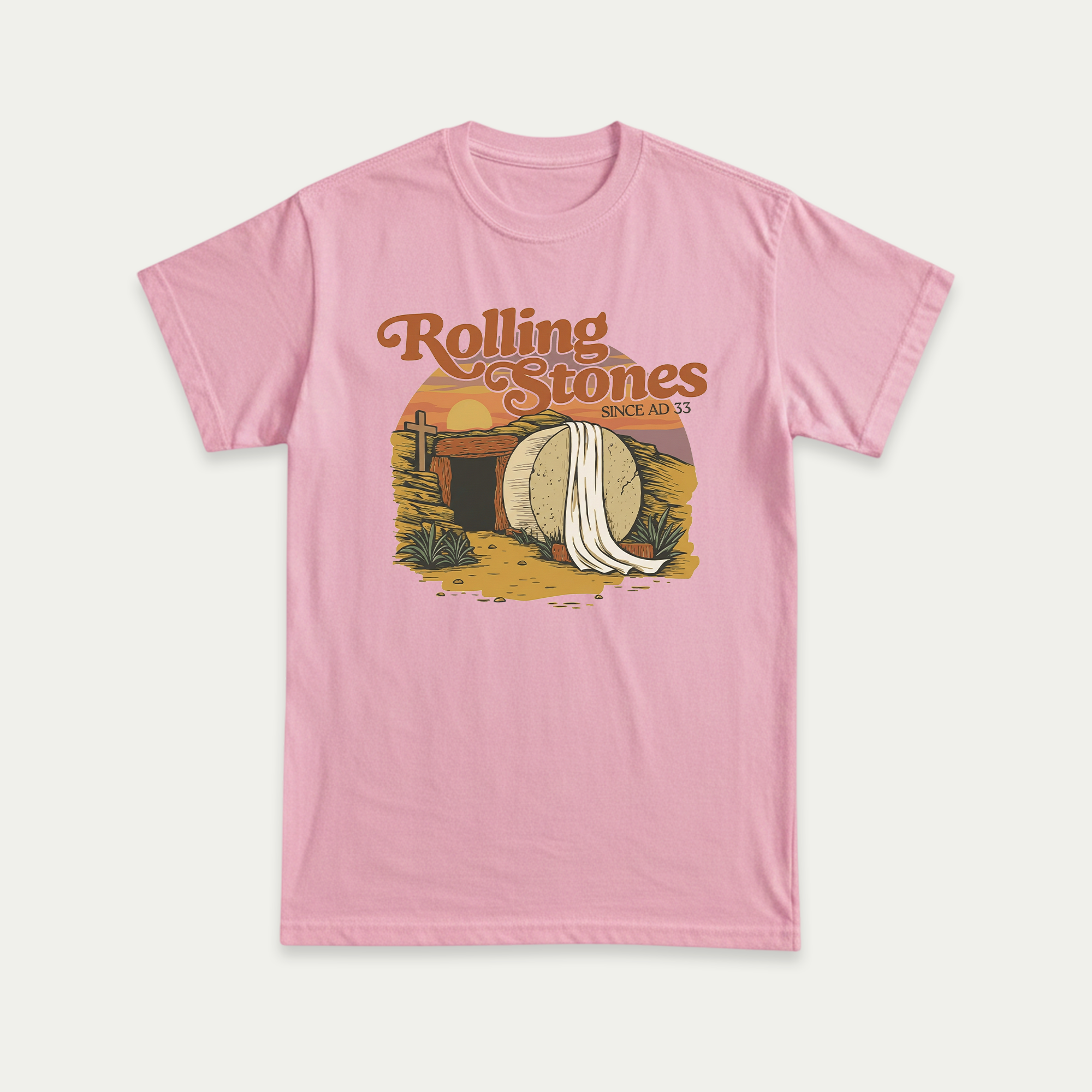 The Stone Was Rolled Away Christian Unisex T-shirt