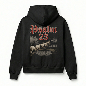 Psalm 23 Christian Unisex Hoodie