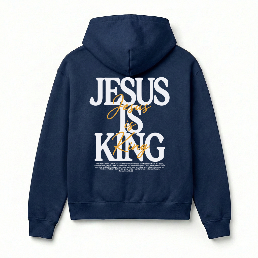 Jesus Is King Christian Unisex Hoodie