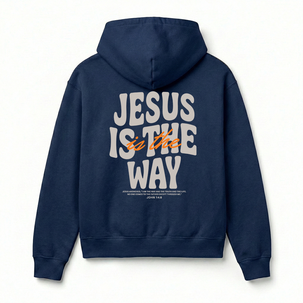 Jesus Is The Way Christian Unisex Hoodie