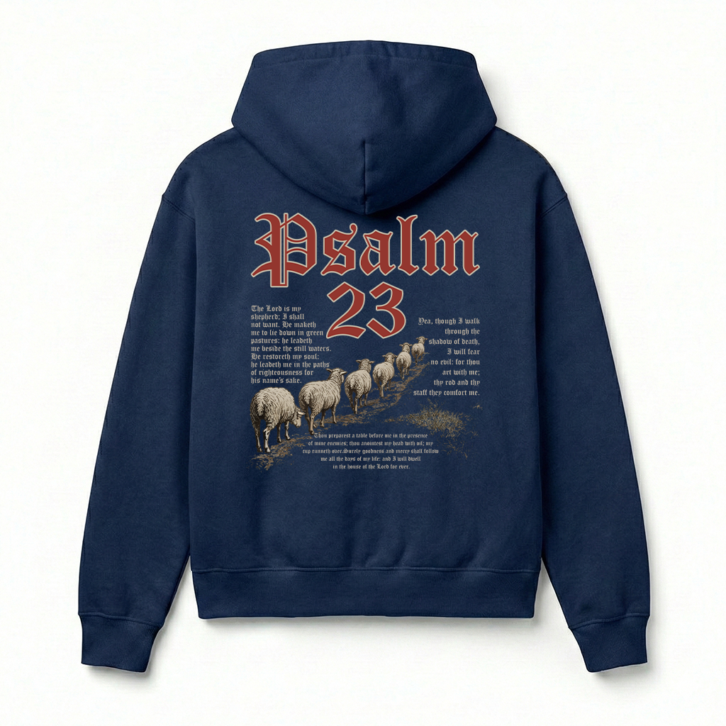 Psalm 23 Christian Unisex Hoodie