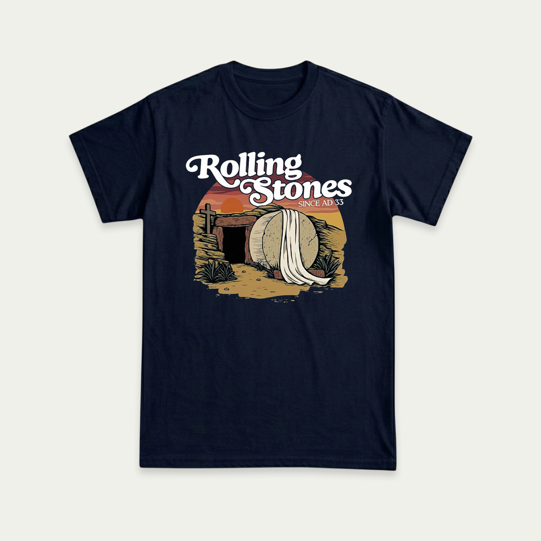 The Stone Was Rolled Away Christian Unisex T-shirt