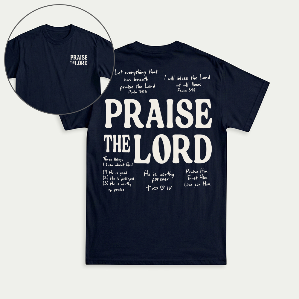 Praise The Lord Christian Unisex T-shirt