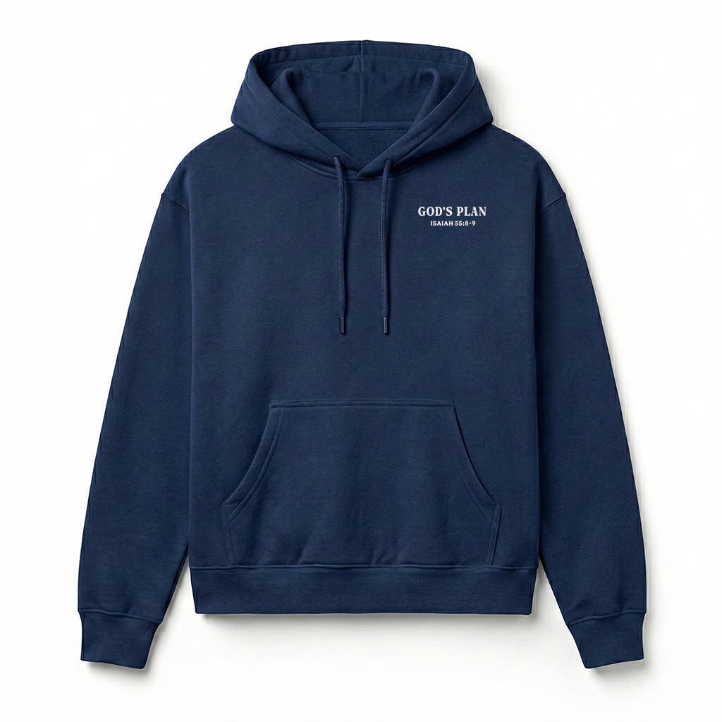 Your Plan God's Plan Christian Unisex Hoodie