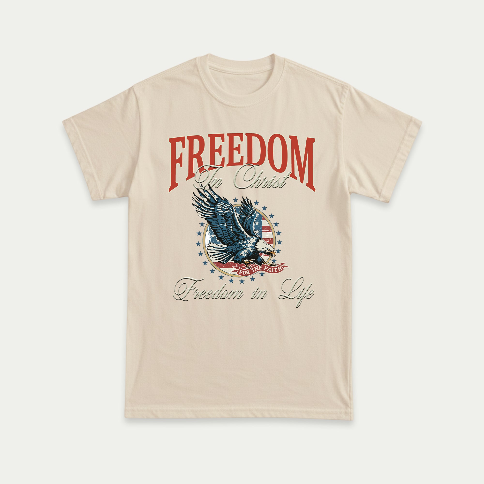 Freedom in Christ Freedom in Life Christian Unisex T-shirt