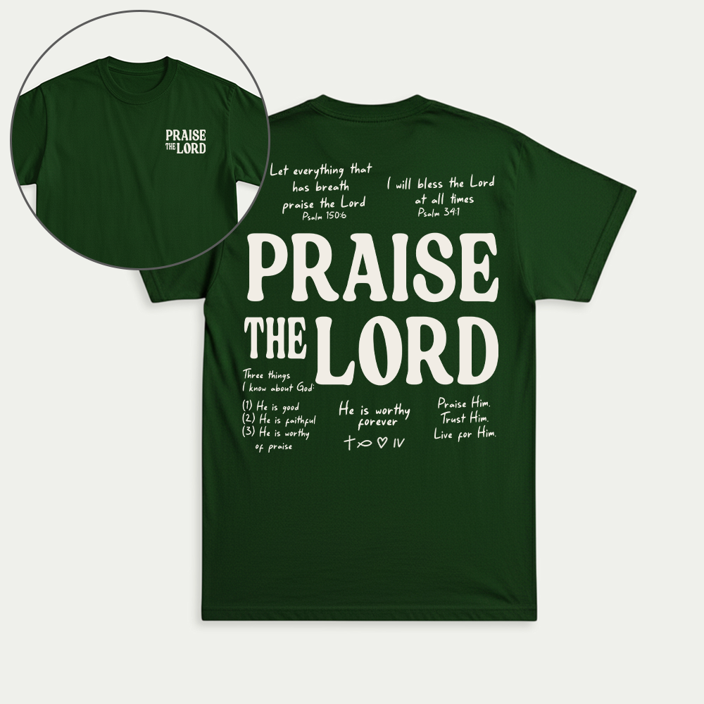 Praise The Lord Christian Unisex T-shirt