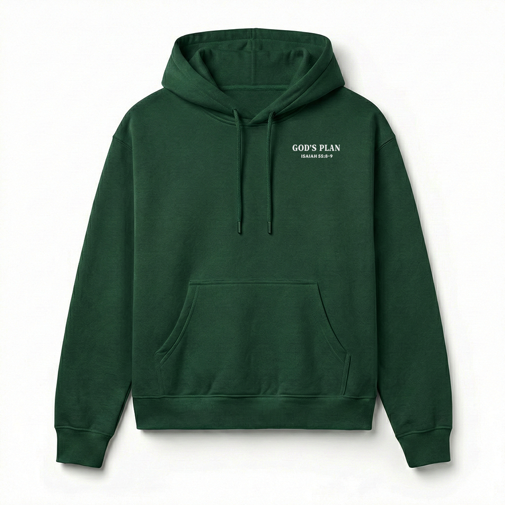 Your Plan God's Plan Christian Unisex Hoodie