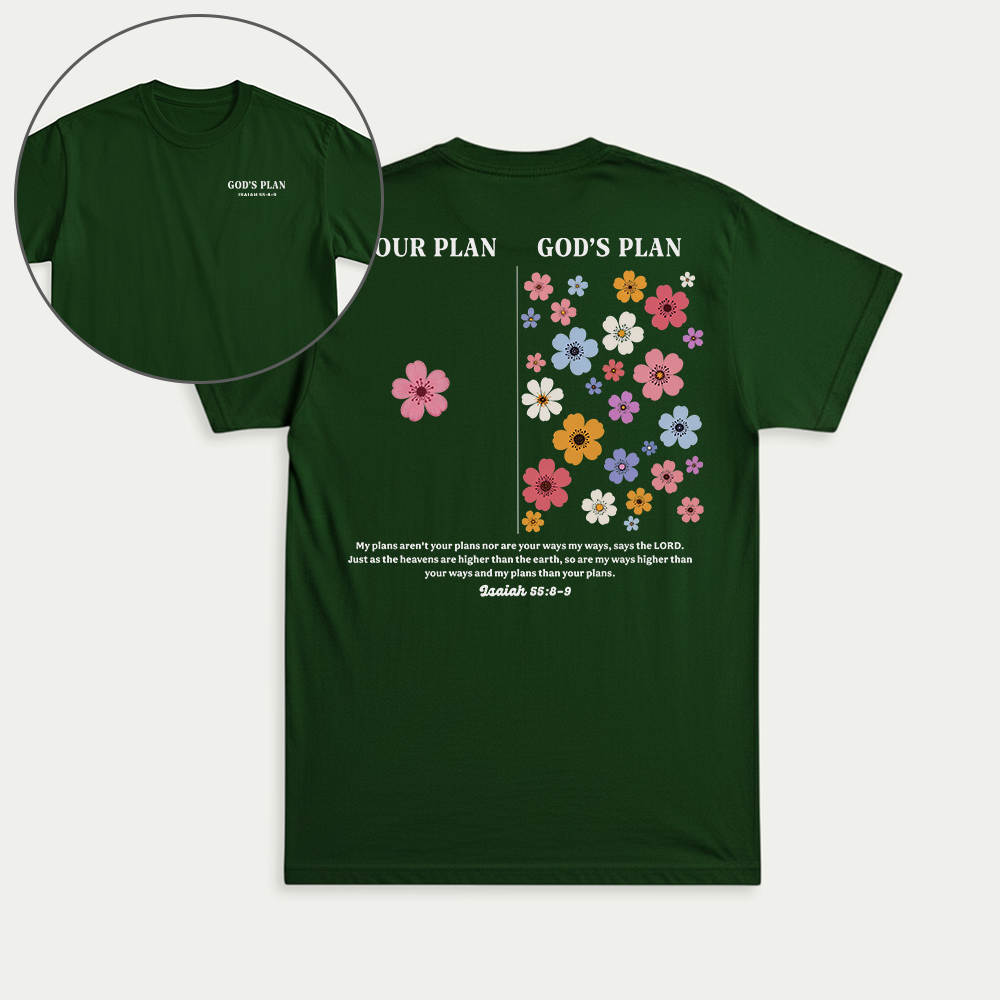 Your Plan God's Plan Christian Unisex T-shirt