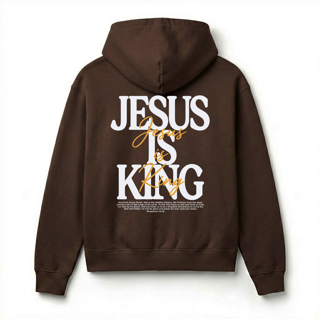 Jesus Is King Christian Unisex Hoodie