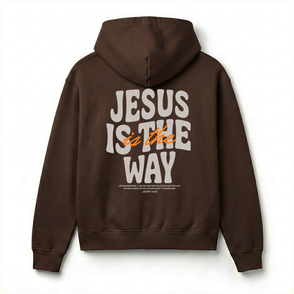 Jesus Is The Way Christian Unisex Hoodie