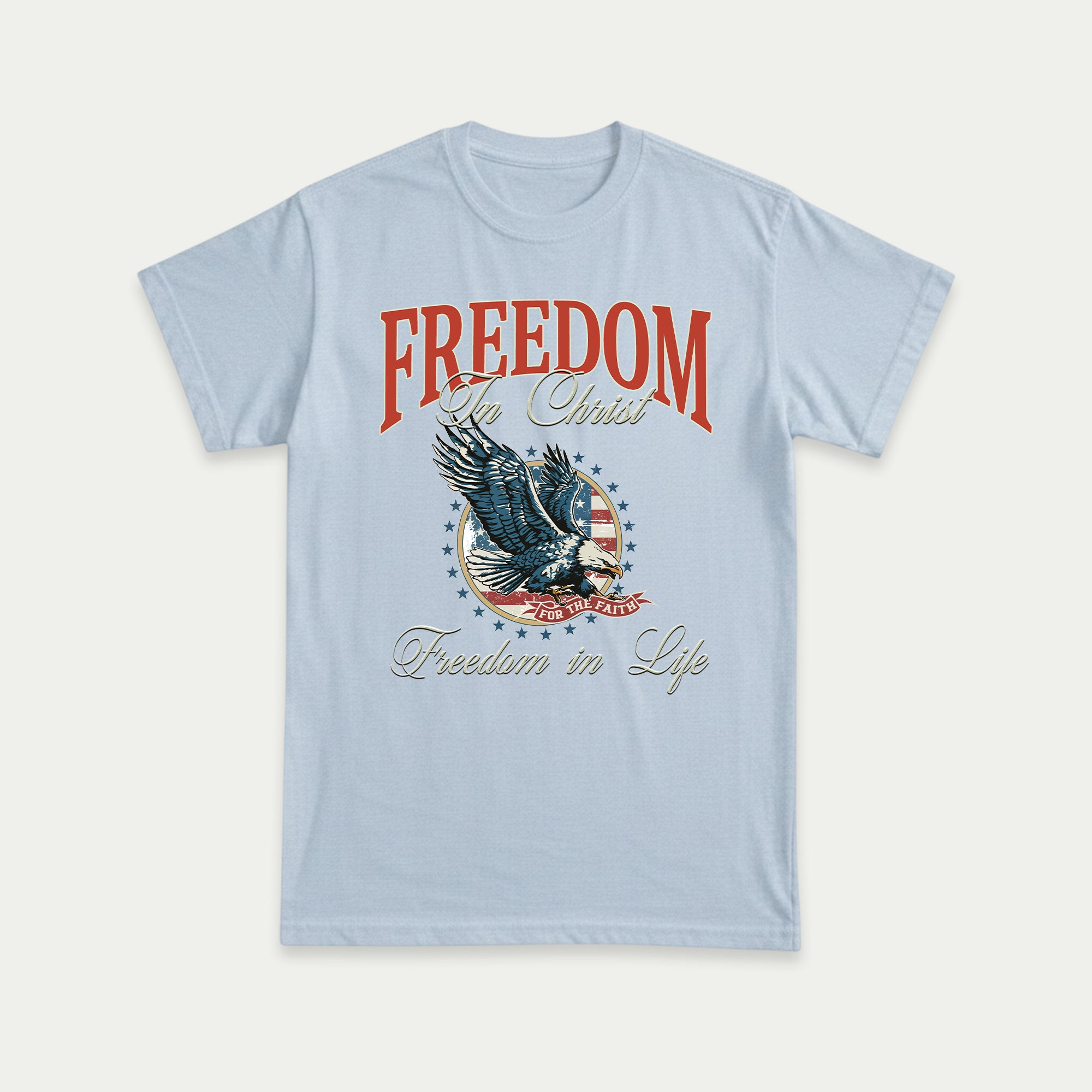 Freedom in Christ Freedom in Life Christian Unisex T-shirt