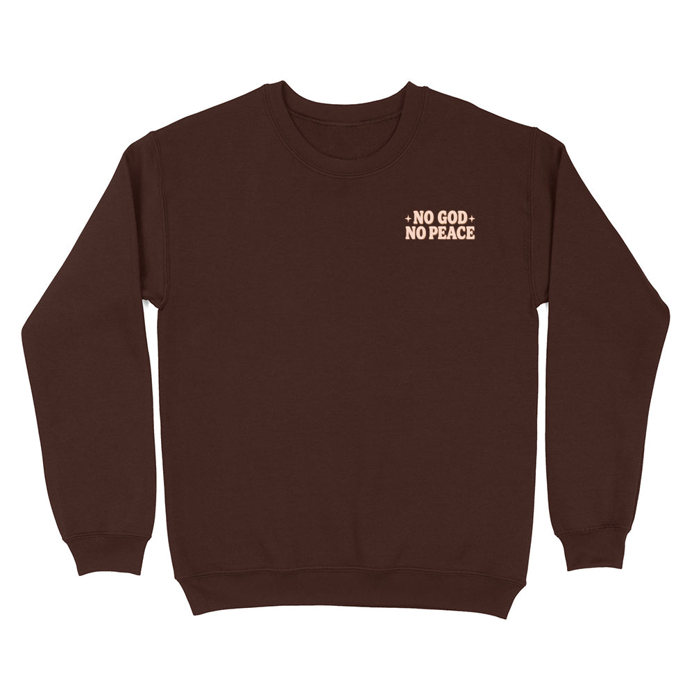 Know God Know Peace Christian Unisex Sweatshirt
