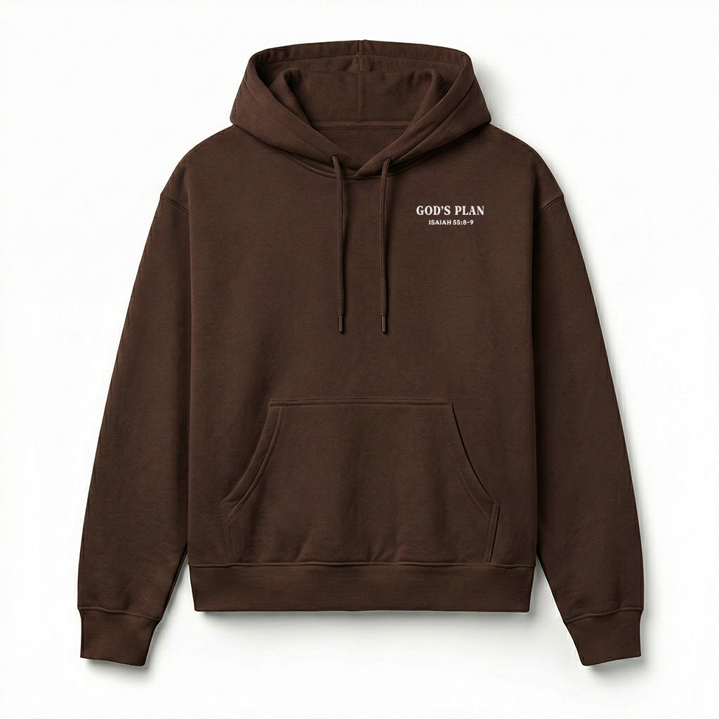 Your Plan God's Plan Christian Unisex Hoodie