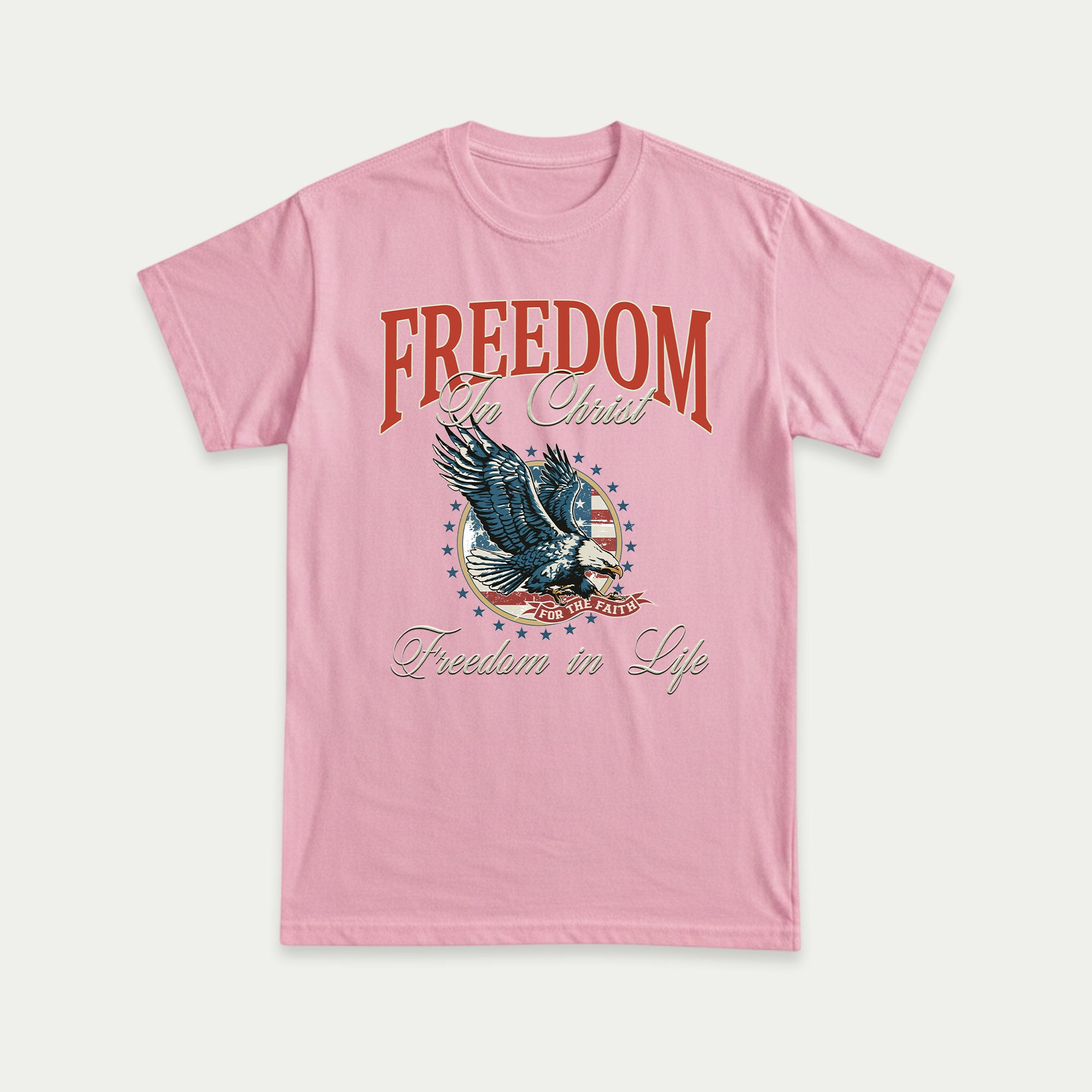 Freedom in Christ Freedom in Life Christian Unisex T-shirt