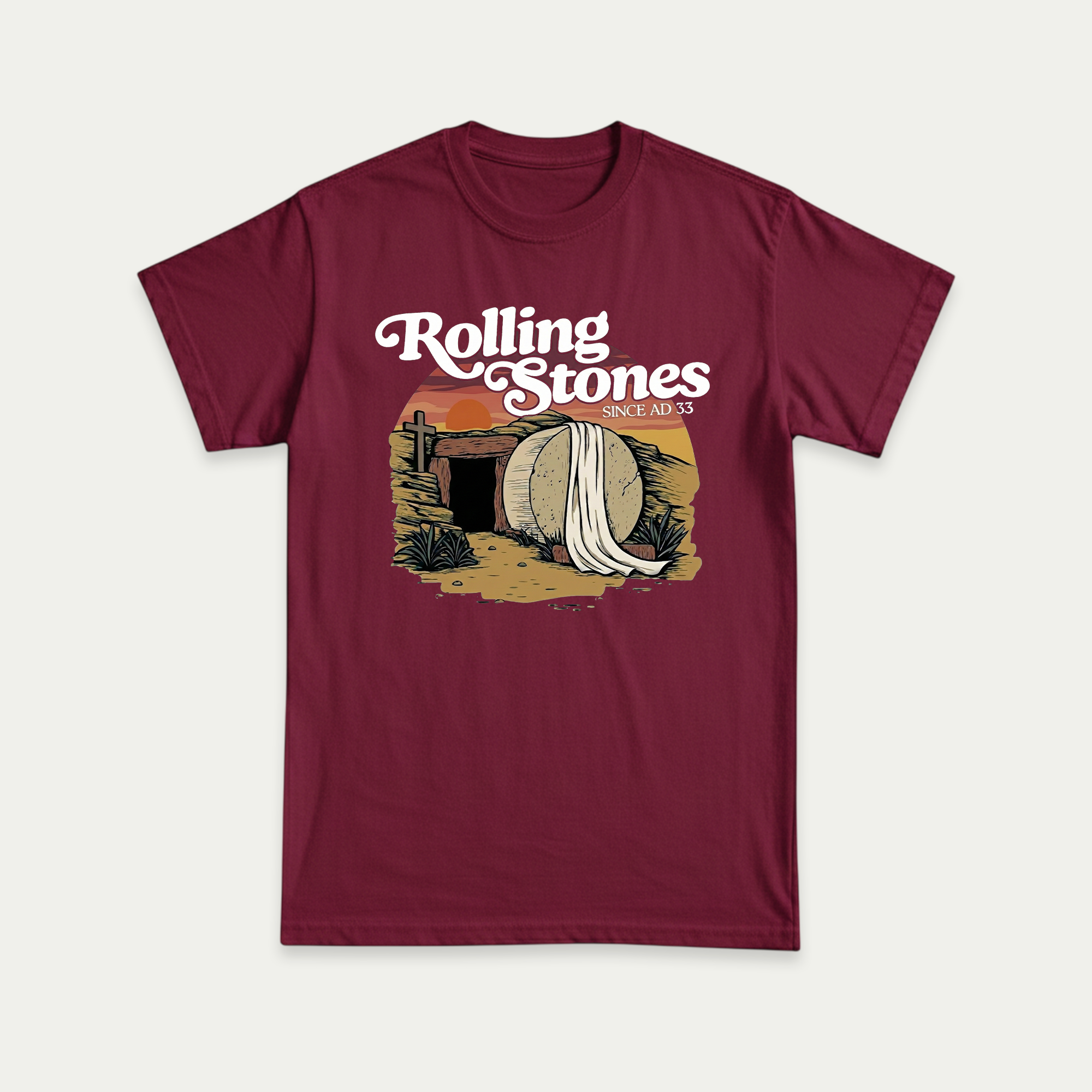 The Stone Was Rolled Away Christian Unisex T-shirt