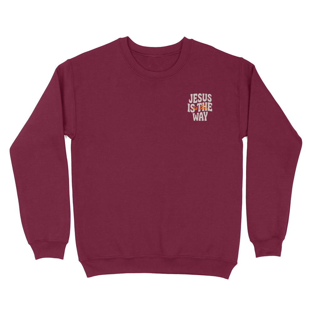 Jesus Is The Way Christian Unisex Sweatshirt