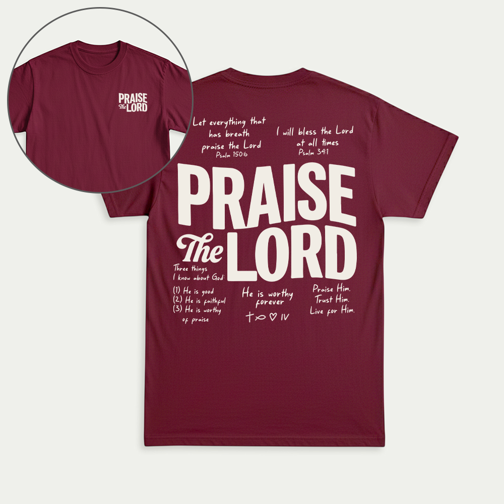 Praise The Lord S2 Christian Unisex T-shirt