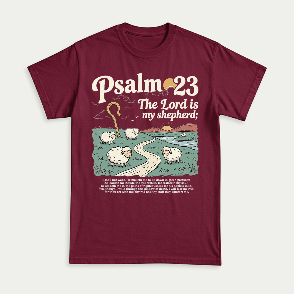 The Lord Is My Shepherd Unisex T-shirt
