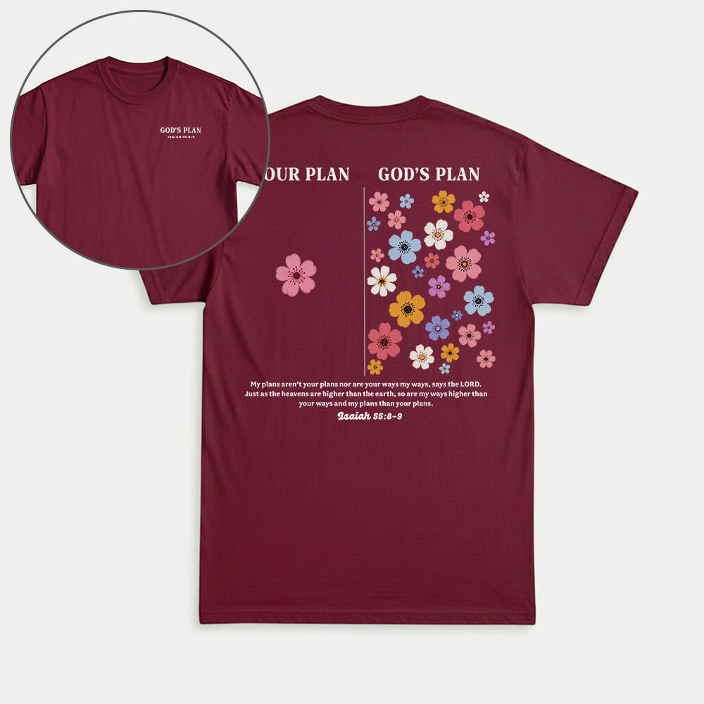 Your Plan God's Plan Christian Unisex T-shirt